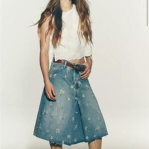 Free People Daisy Mae denim skirt